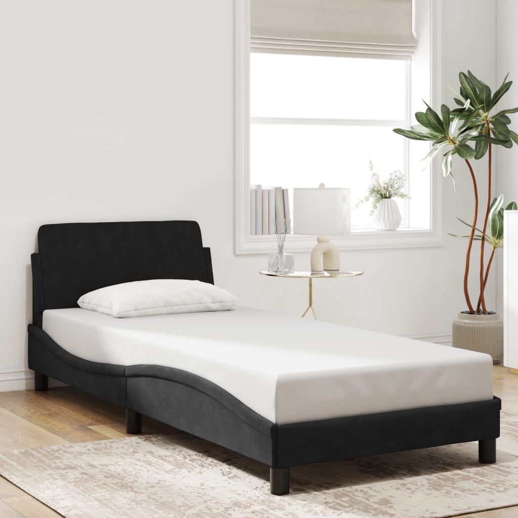 Bed Frame "Dover" Double Velvet