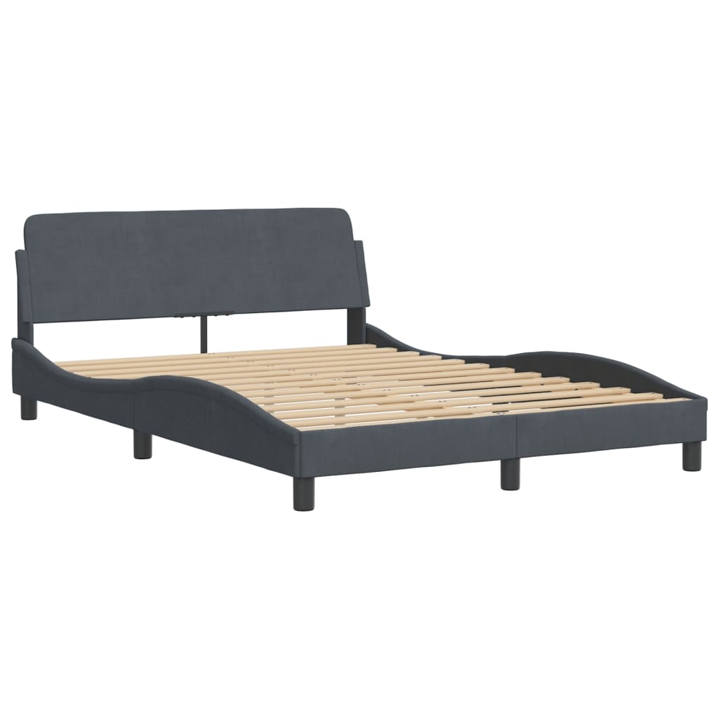 Bed Frame "Dover" Double Velvet