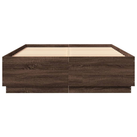 Bed Frame With Led Without Mattress