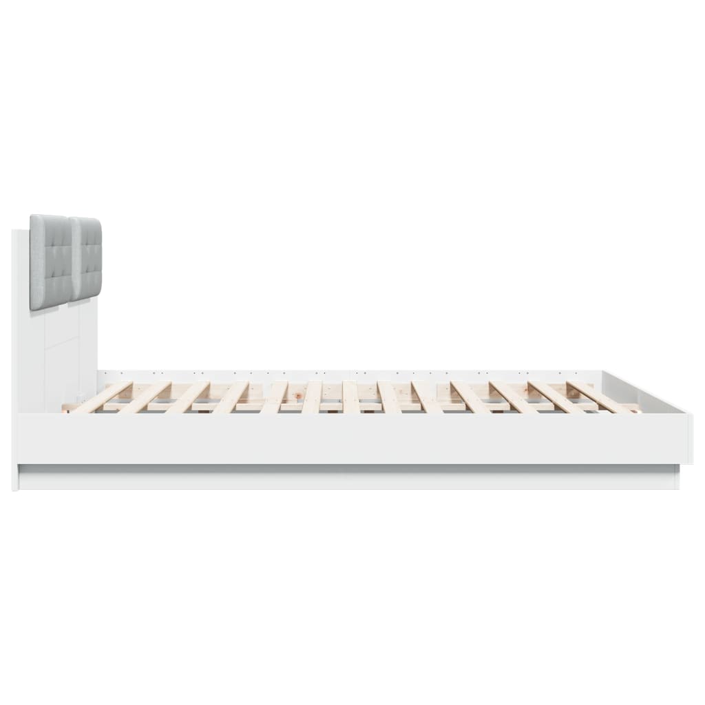 Bed Frame With Led Without Mattress