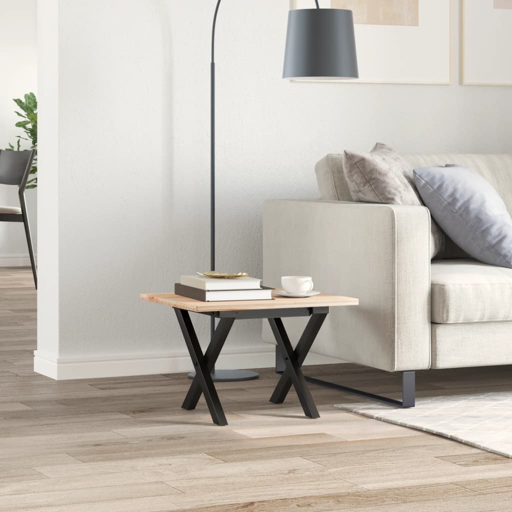 Coffee Table Legs X-Frame 40X40X33 Cm Steel