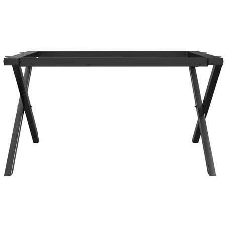 Coffee Table Legs X-Frame 70X60X43 Cm Steel