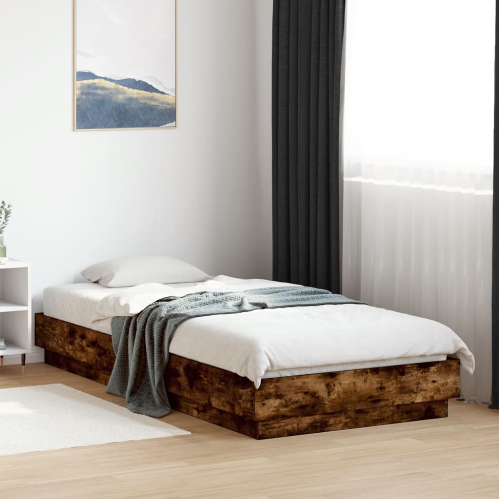 Bed Frame Without Mattress Engineered Wood