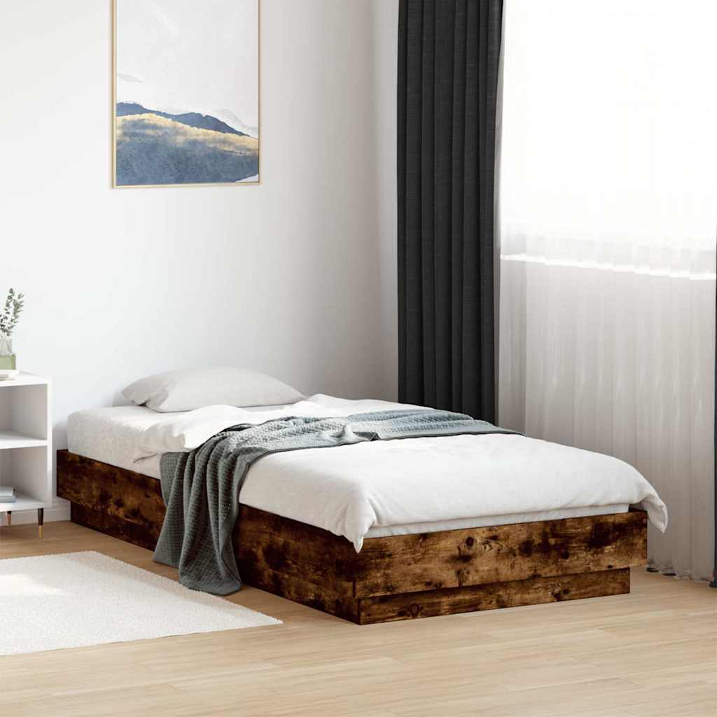 Bed Frame Without Mattress Engineered Wood