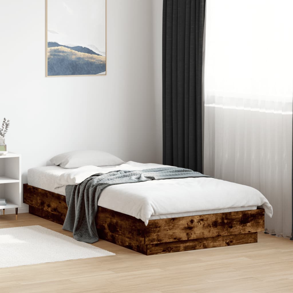 Bed Frame Without Mattress Engineered Wood