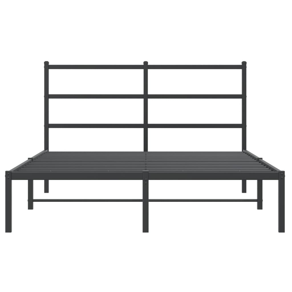 Metal Bed Frame Without Mattress 140X200Cm