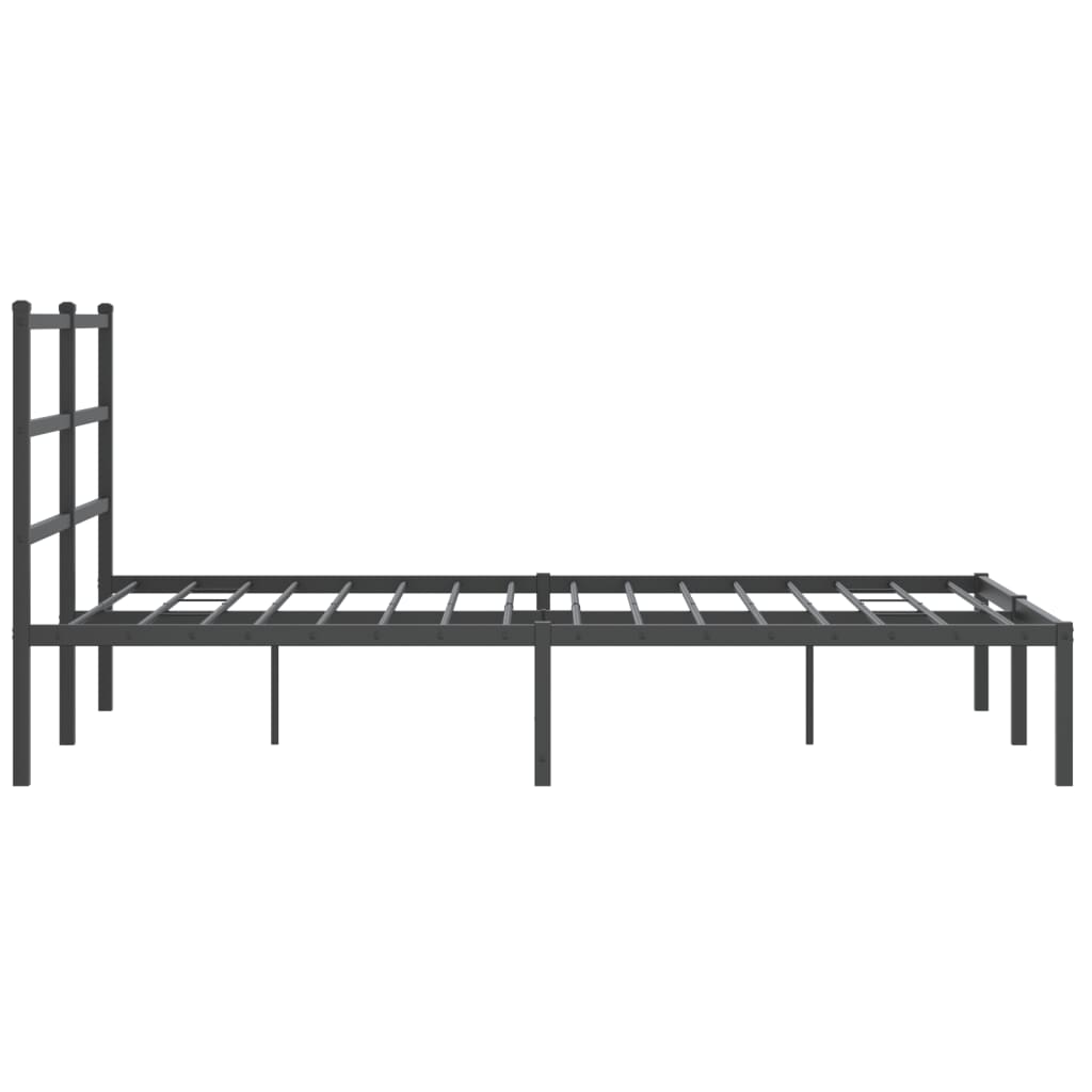 Metal Bed Frame Without Mattress 140X200Cm