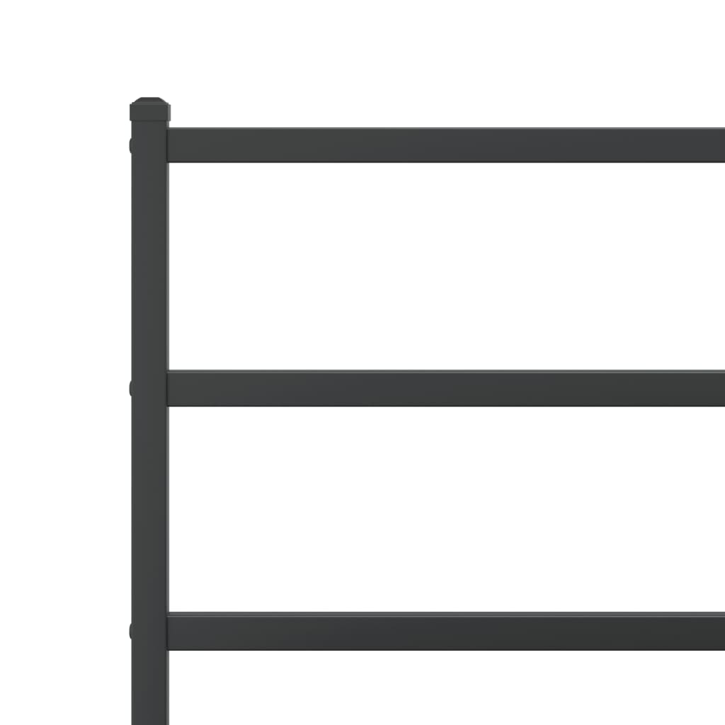 Metal Bed Frame Without Mattress 140X200Cm