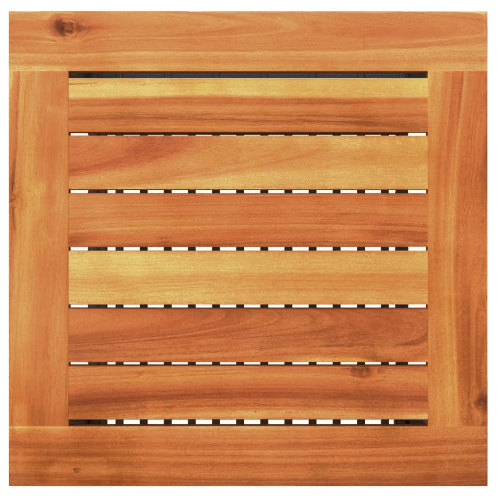 3 Piece Bistro Set With Cushions Poly Rattan Acacia Wood