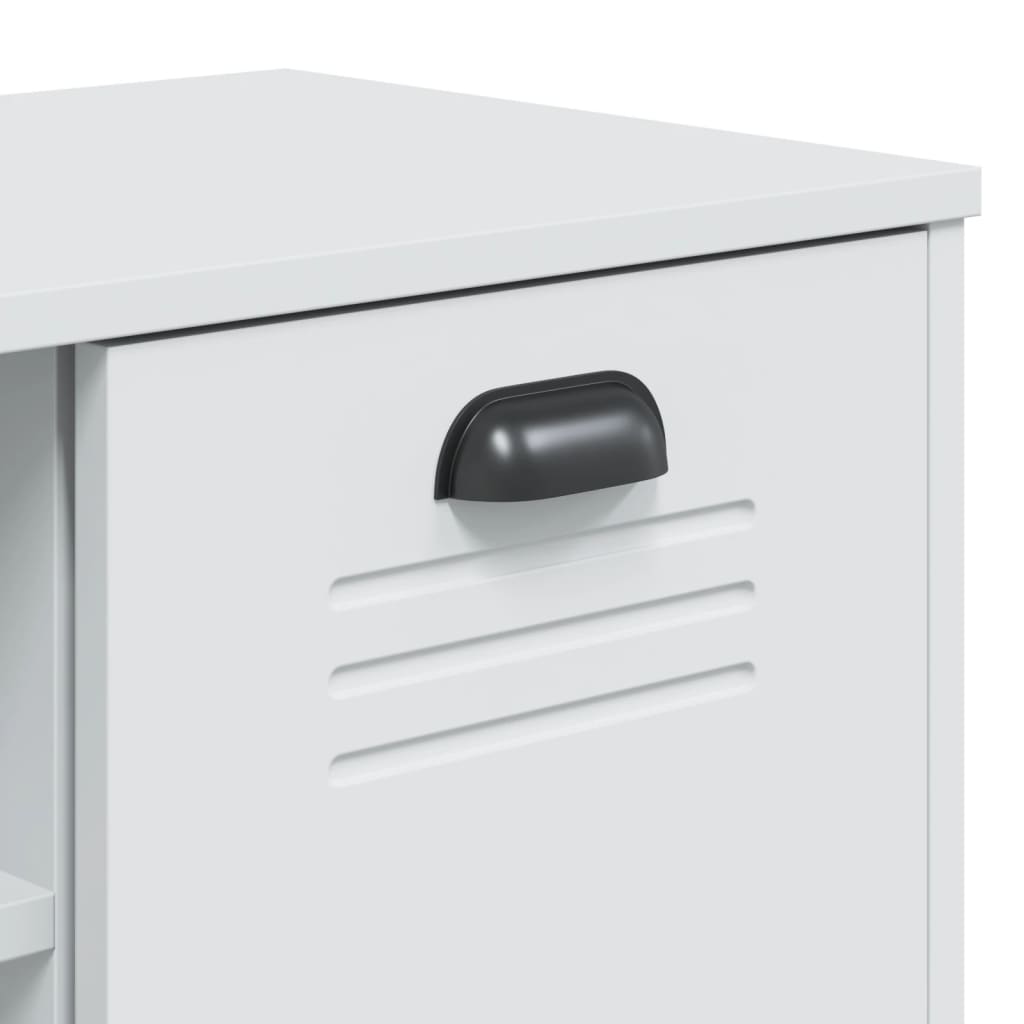 Shoe Bench Viken 106X35X45 Cm Engineered Wood