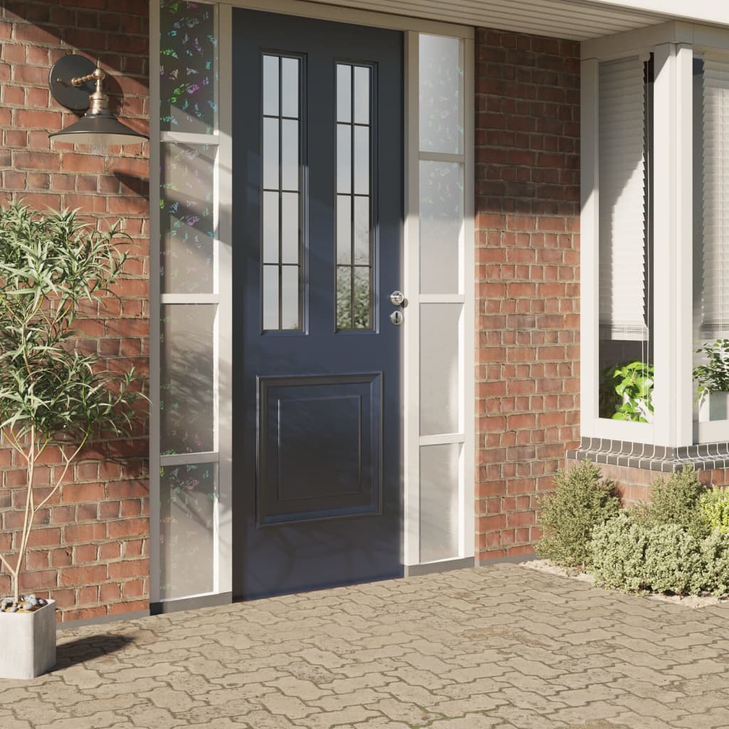 Window Film Frosted 3D Rainbow Pattern 60X1000 Cm Pvc