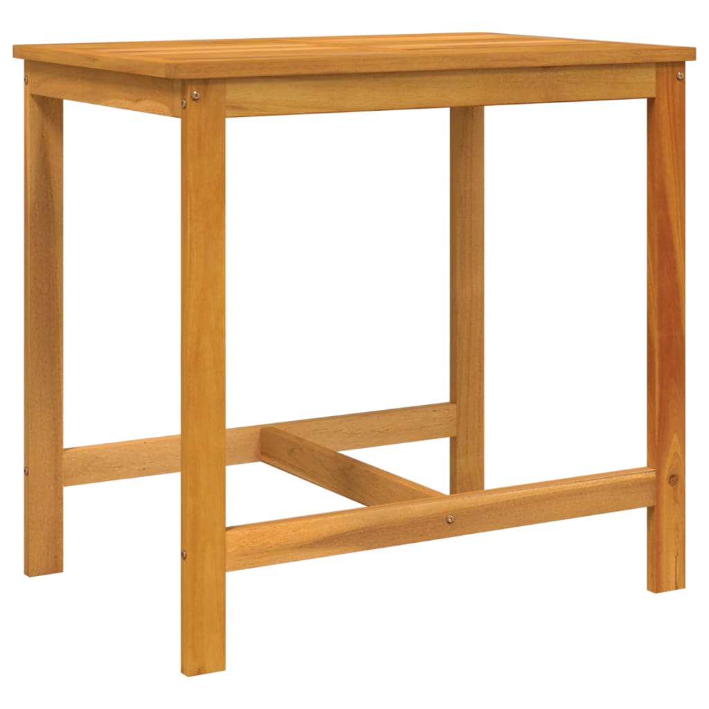 3 Piece Balcony Set With Cushions Solid Wood Acacia