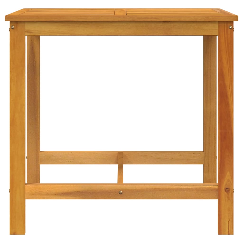 3 Piece Balcony Set With Cushions Solid Wood Acacia