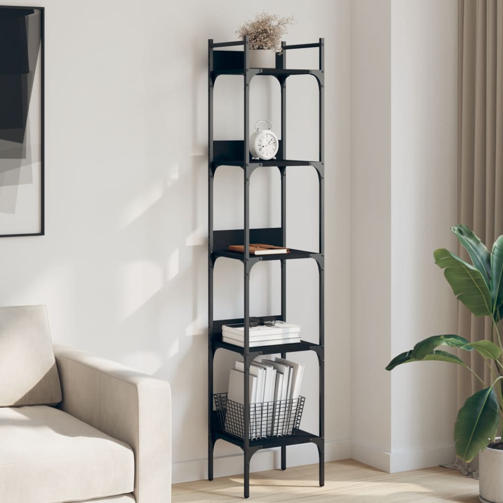 Bookshelf 5-Tier 35X30X Engineered Wood