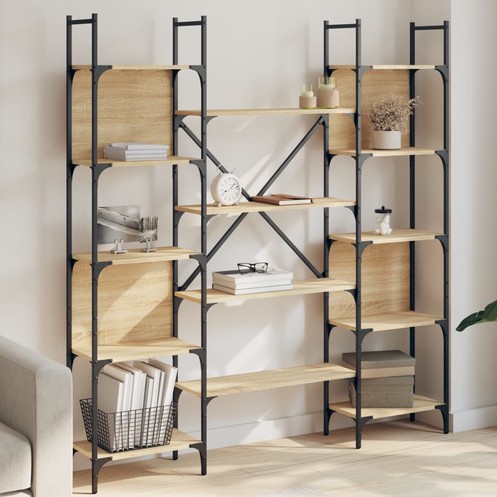 Bookshelf 155.5X24X Engineered Wood