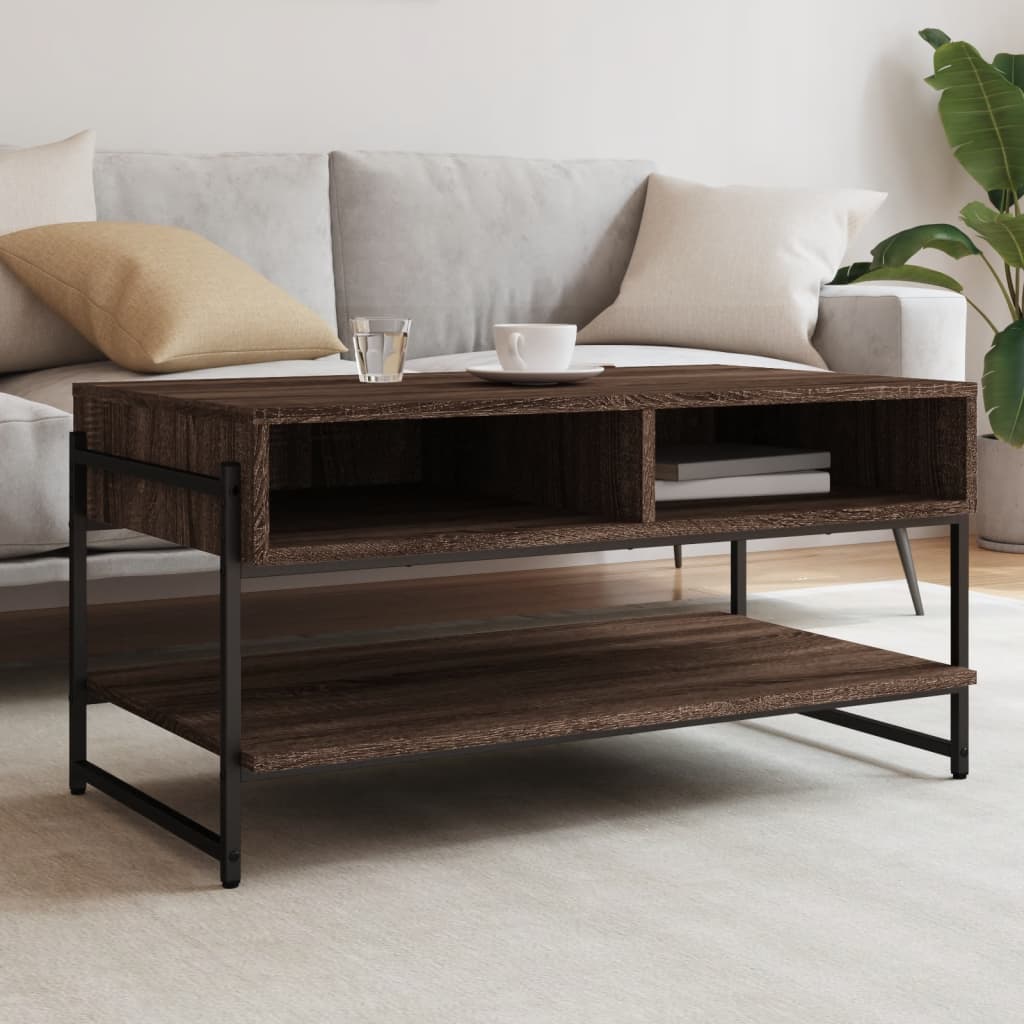 Coffee Table 90X50X45 Cm Engineered Wood