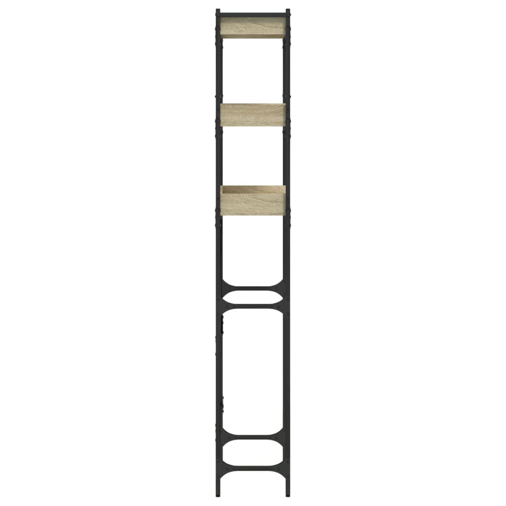 Washing Machine Shelf 67X25X163 Cm Engineered Wood