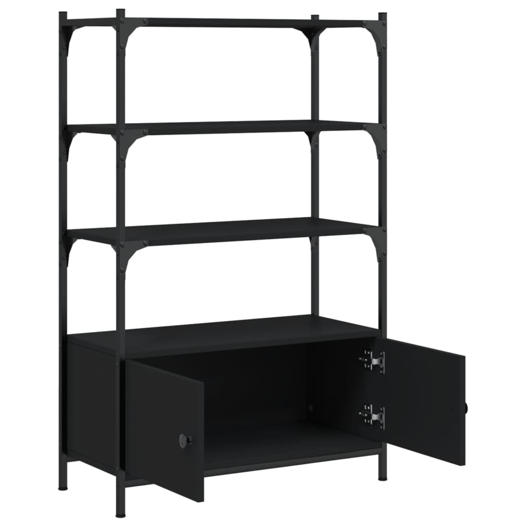 Bookcase 3-Tier 70X30X109.5 Cm Engineered Wood