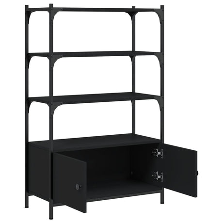Bookcase 3-Tier 70X30X109.5 Cm Engineered Wood