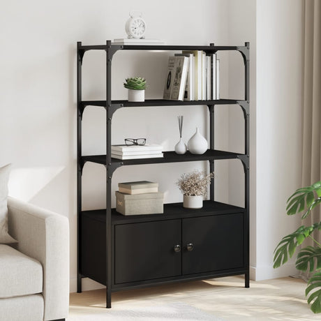 Bookcase 3-Tier 70X30X109.5 Cm Engineered Wood