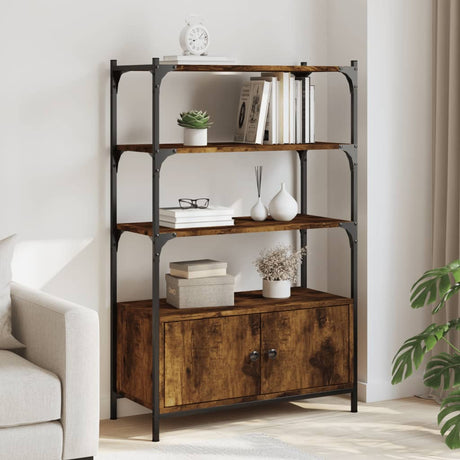 Bookcase 3-Tier 70X30X109.5 Cm Engineered Wood