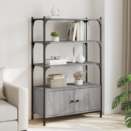 Bookcase 3-Tier 70X30X109.5 Cm Engineered Wood