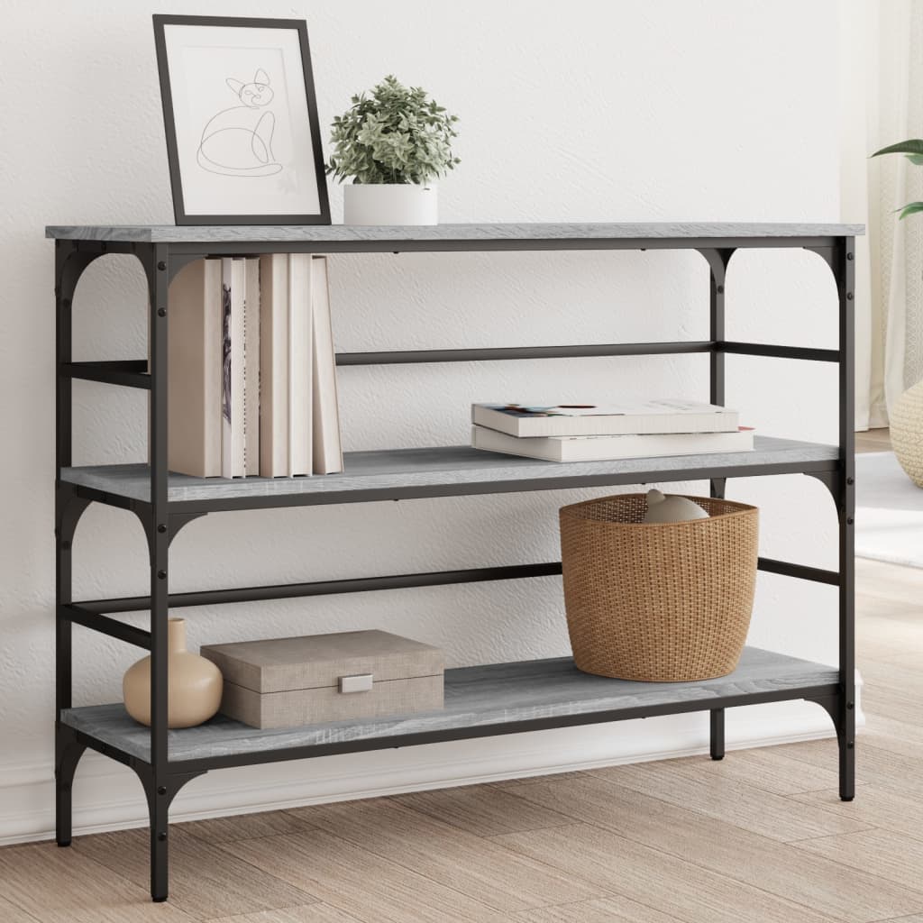 Console Table 100X32X75 Cm Engineered Wood