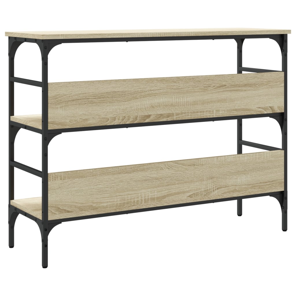 Console Table 100X32X75 Cm Engineered Wood