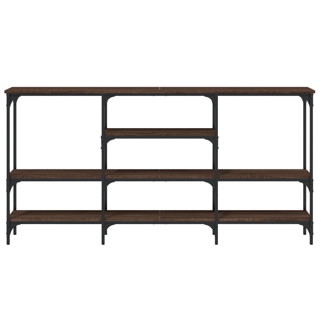 Console Table 160X29X80 Cm Engineered Wood