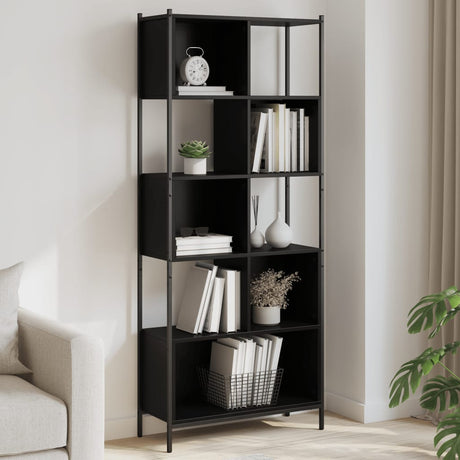 Bookcase 72X28X172 Cm Engineered Wood