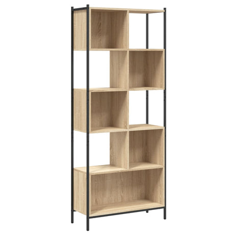 Bookcase 72X28X172 Cm Engineered Wood