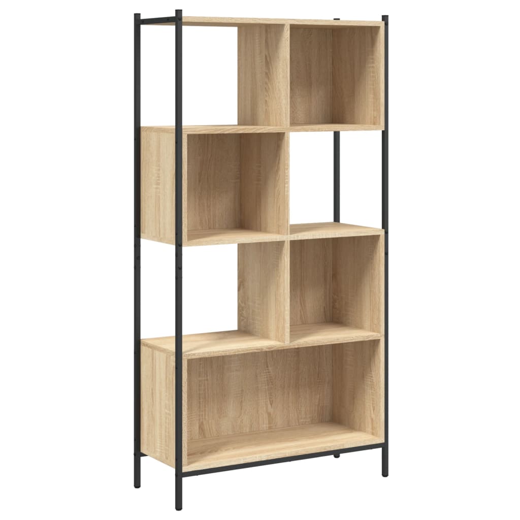 Bookcase 72X28X172 Cm Engineered Wood