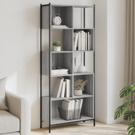 Bookcase 72X28X172 Cm Engineered Wood