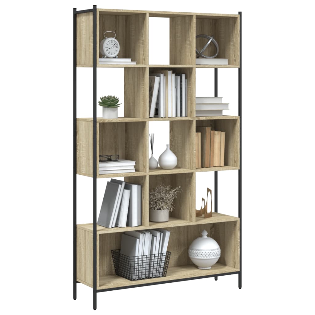 Bookcase 102X28X172 Cm Engineered Wood