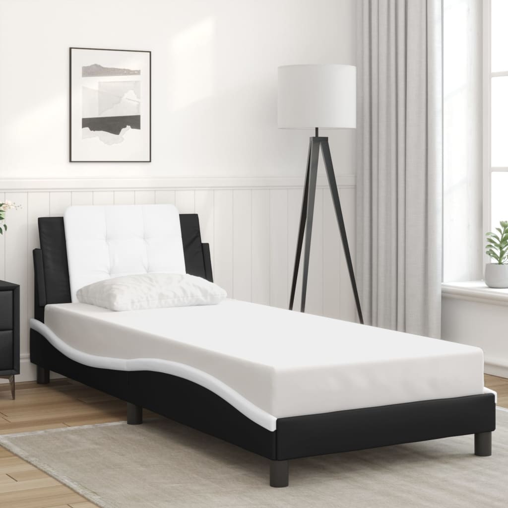 Bed Frame Without Mattress Faux Leather