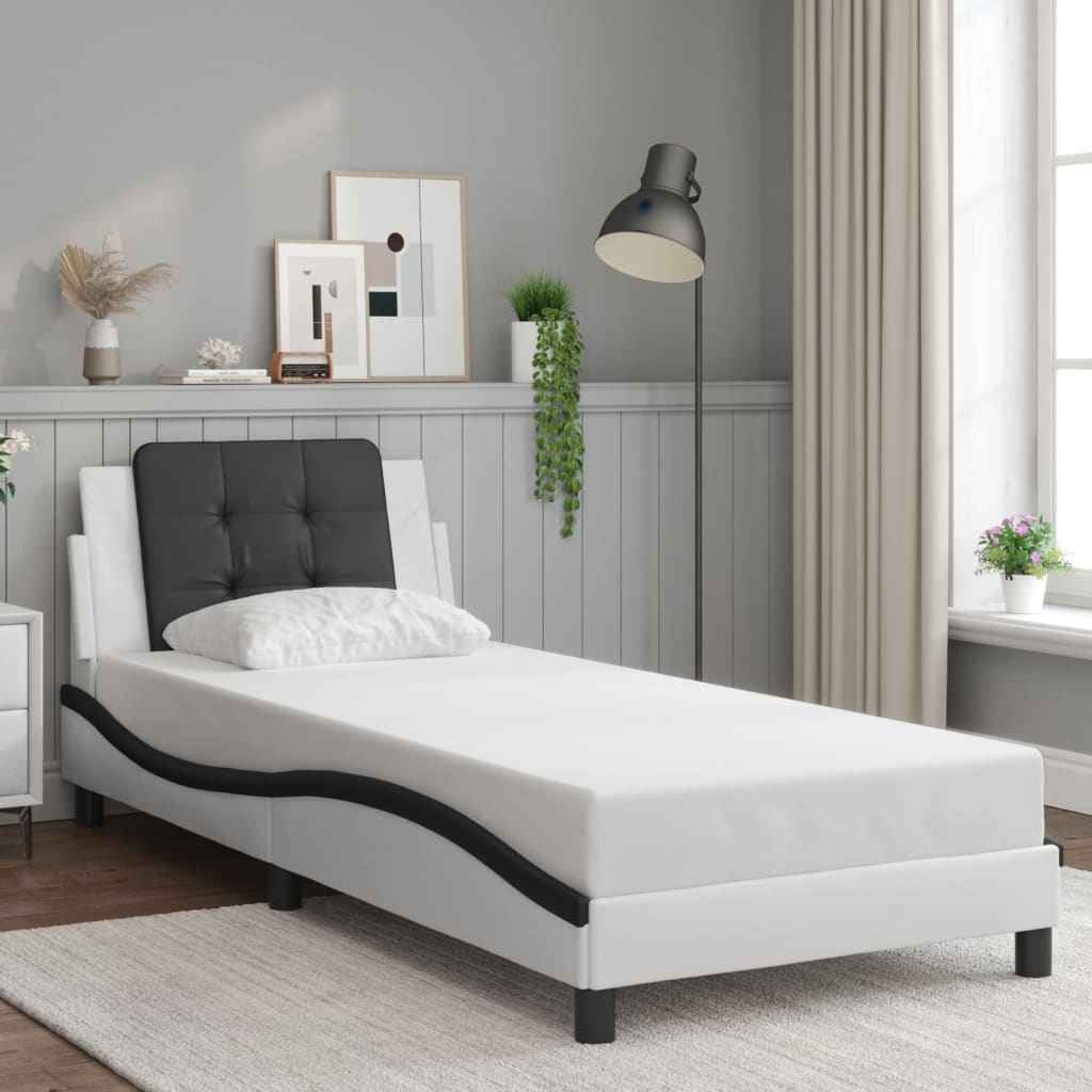 Bed Frame Without Mattress Faux Leather