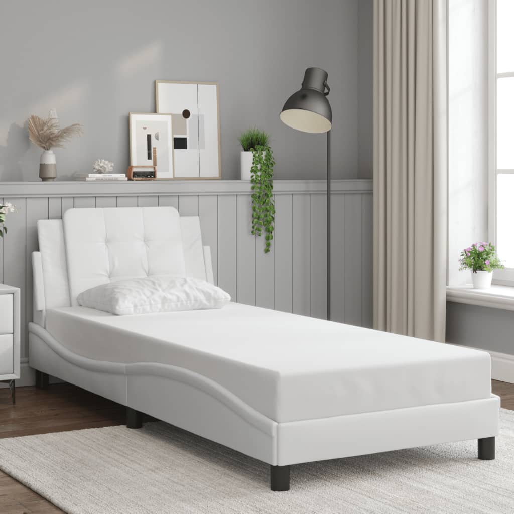 Bed Frame Without Mattress Faux Leather