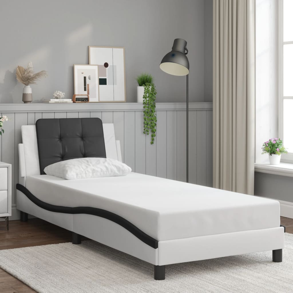 Bed Frame Without Mattress Faux Leather