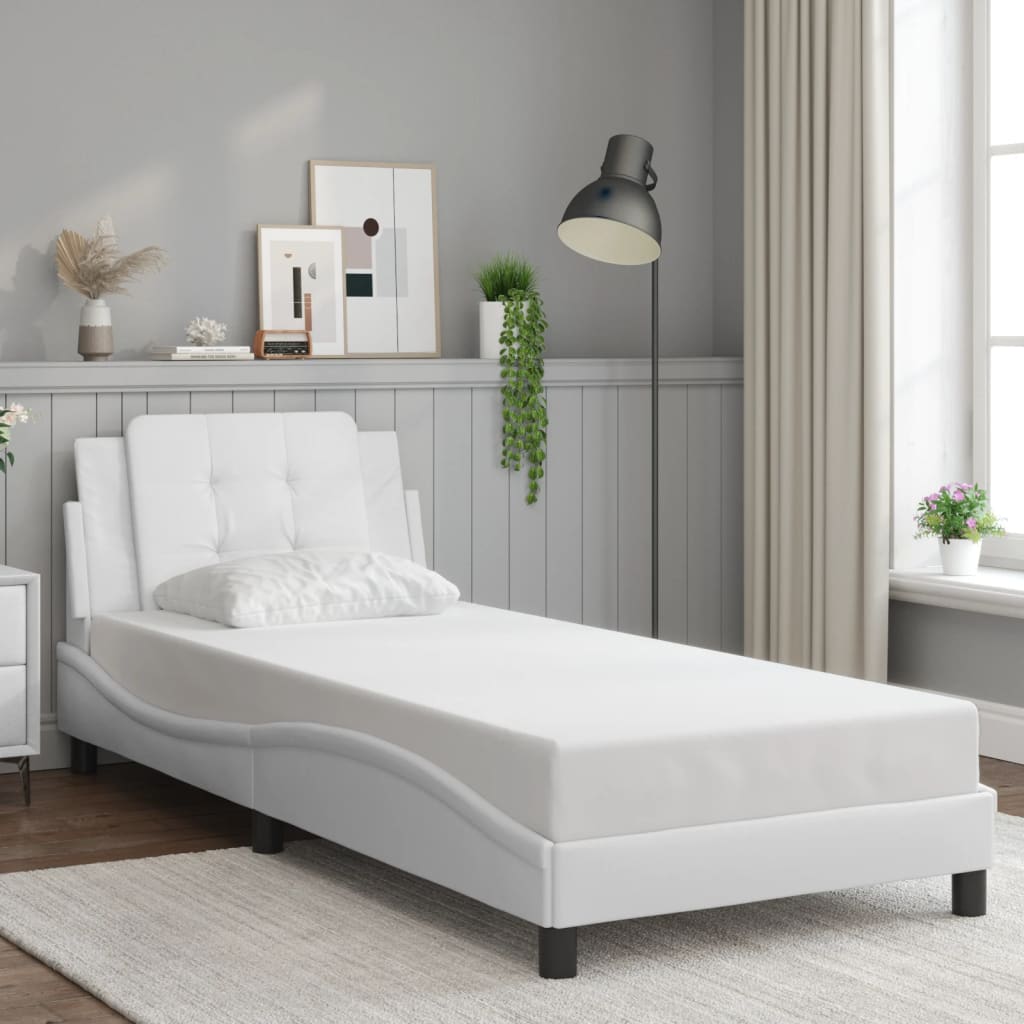 Bed Frame Without Mattress Faux Leather