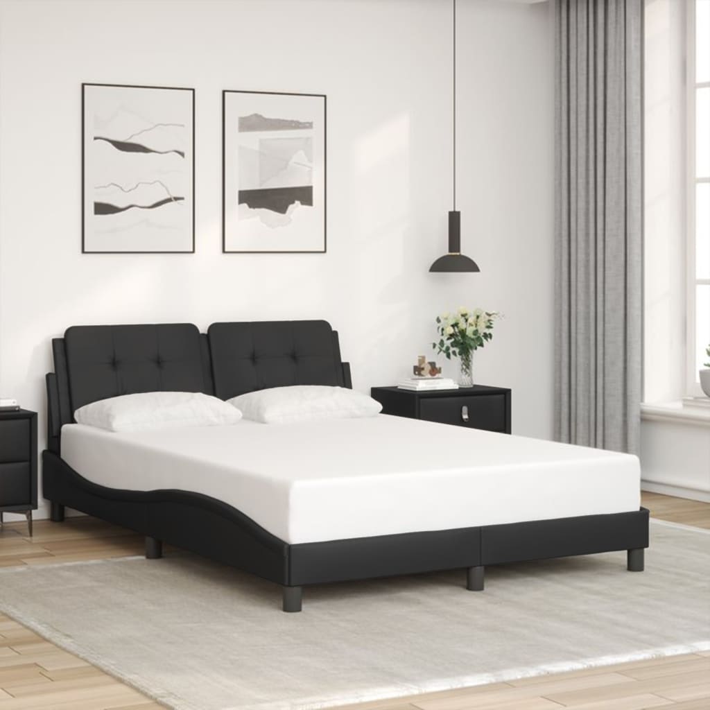 Bed Frame Without Mattress Faux Leather
