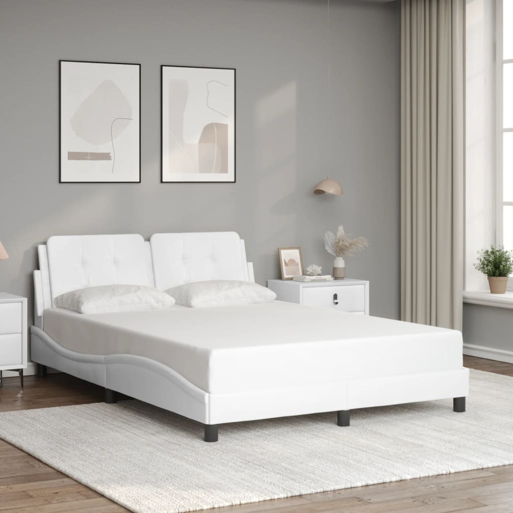 Bed Frame Without Mattress Faux Leather