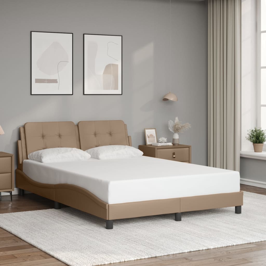 Bed Frame Without Mattress Faux Leather