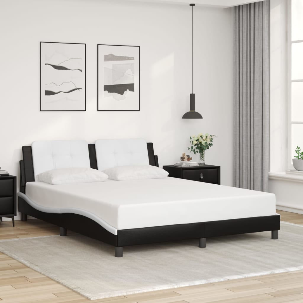Bed Frame Without Mattress Faux Leather