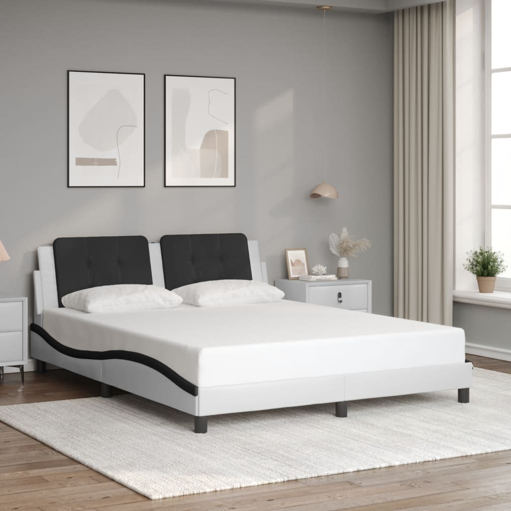 Bed Frame Without Mattress Faux Leather