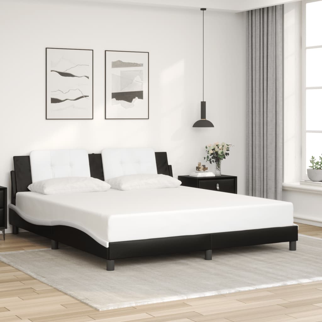 Bed Frame Without Mattress Faux Leather