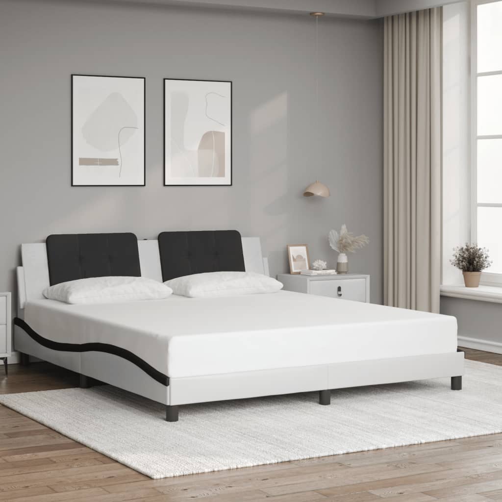 Bed Frame Without Mattress Faux Leather