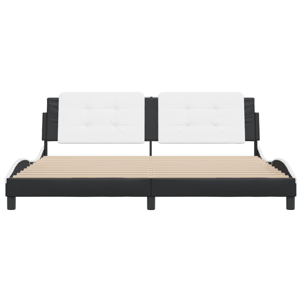 Bed Frame Without Mattress Faux Leather