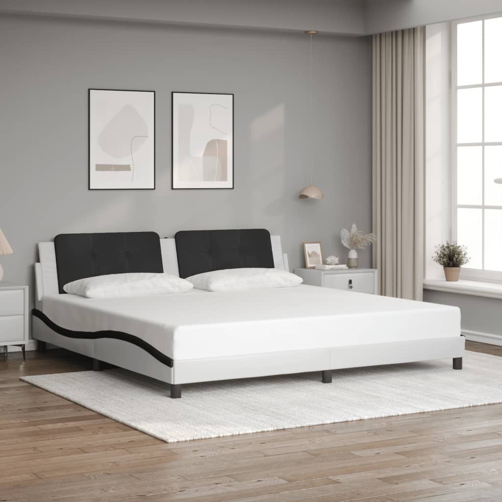 Bed Frame Without Mattress Faux Leather