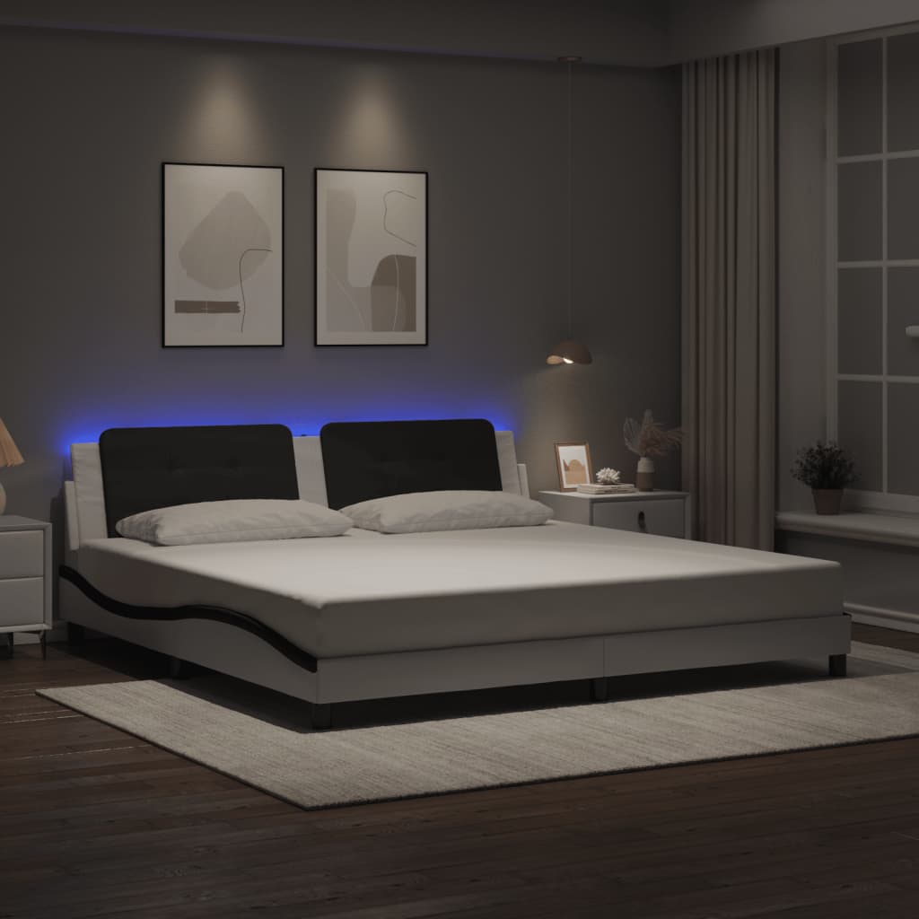 Bed Frame With Led Without Mattress