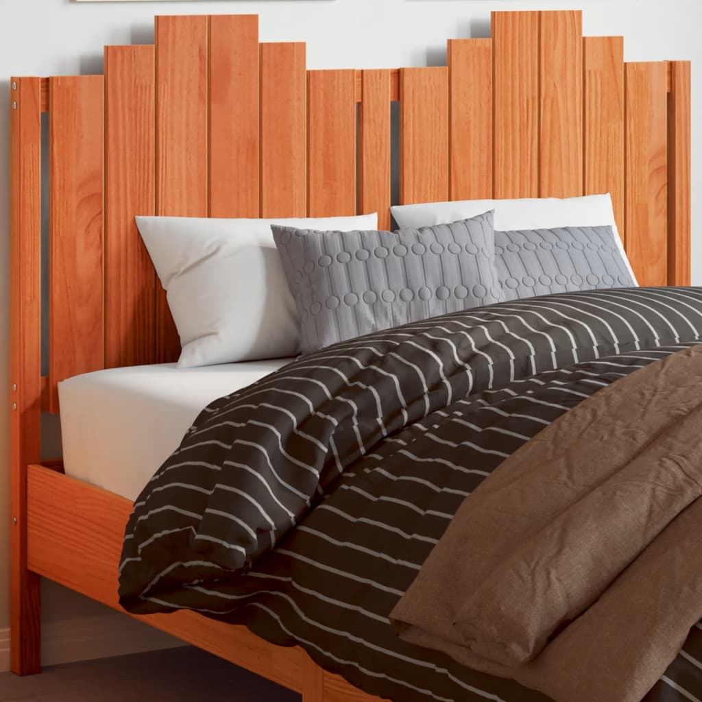 Bed Headboard 96X4X100 Cm Solid Wood Pine